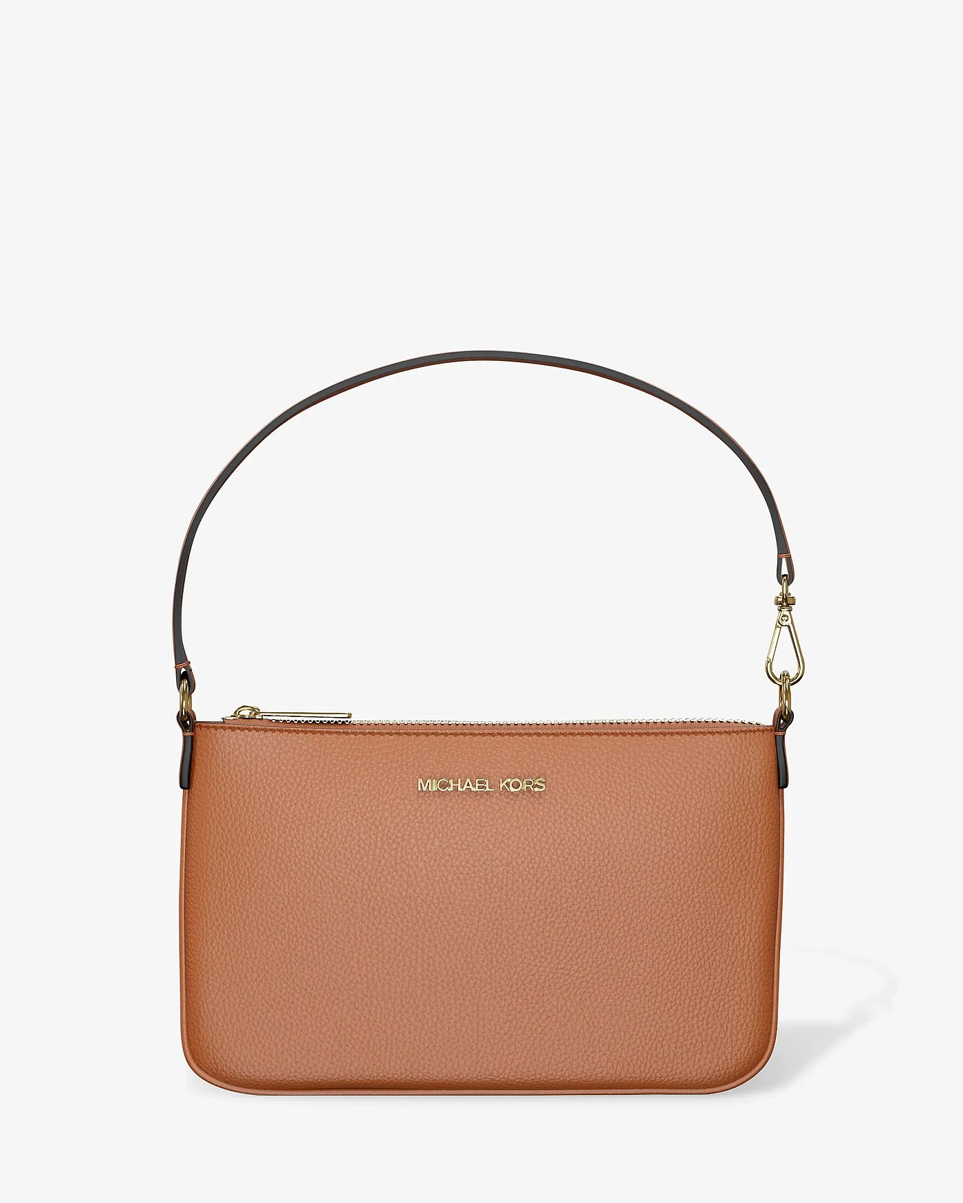 Кошелек-браслет Michael Kors Jet Set из зернёной кожи — 5
