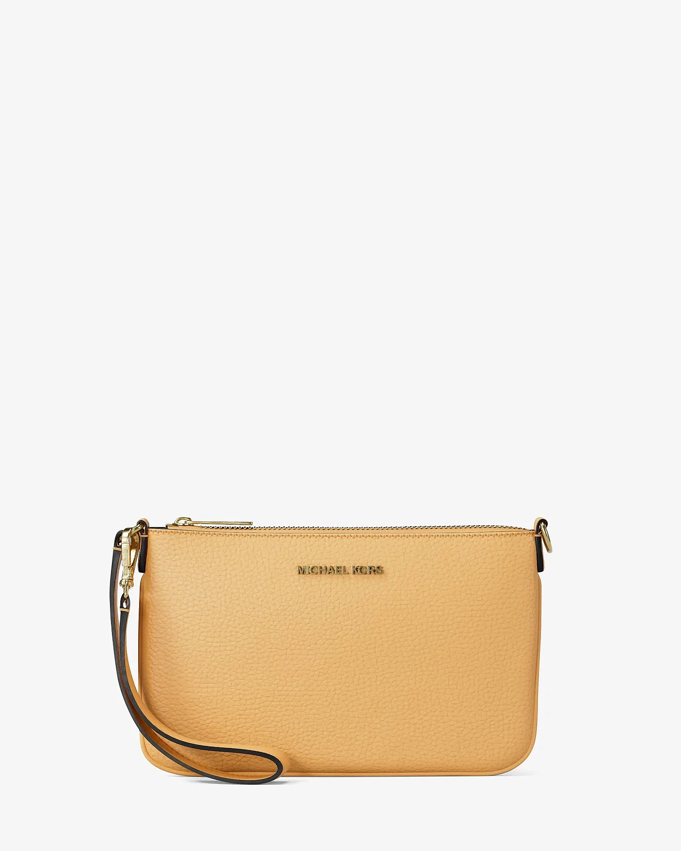 Кошелек-браслет Michael Kors Jet Set из зернёной кожи — 1