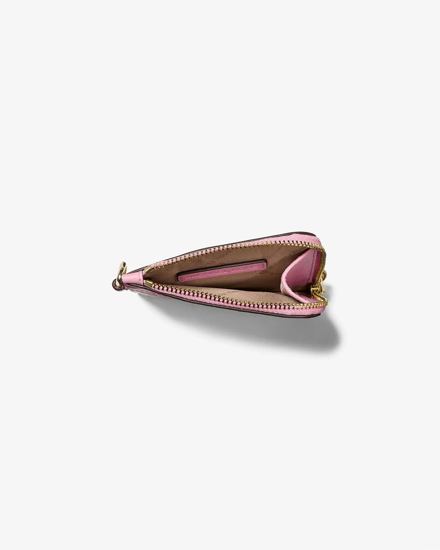 Картхолдер на цепочке Michael Kors Jet Set Travel из зернёной кожи — 2