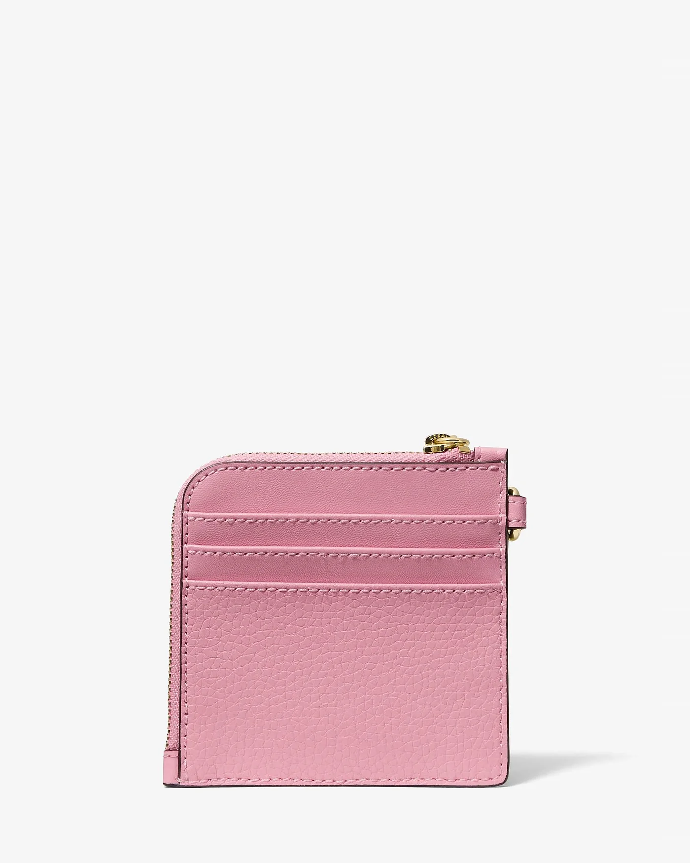 Картхолдер на цепочке Michael Kors Jet Set Travel из зернёной кожи — 3