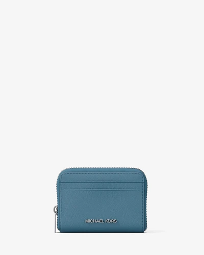 Кошелек Michael Kors Jet Set Travel из кожи Saffiano