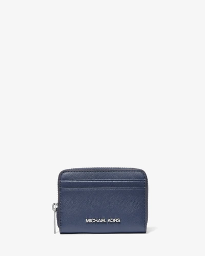 Кошелек Michael Kors Jet Set Travel из кожи Saffiano