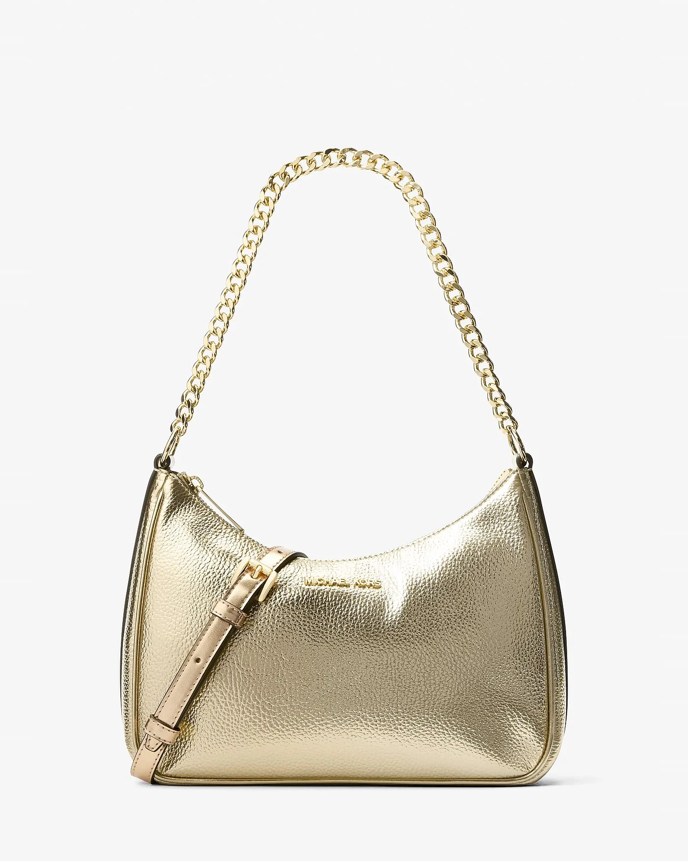 Сумка-кроссбоди Michael Kors Jet Set Travel золотистая металлик — 1