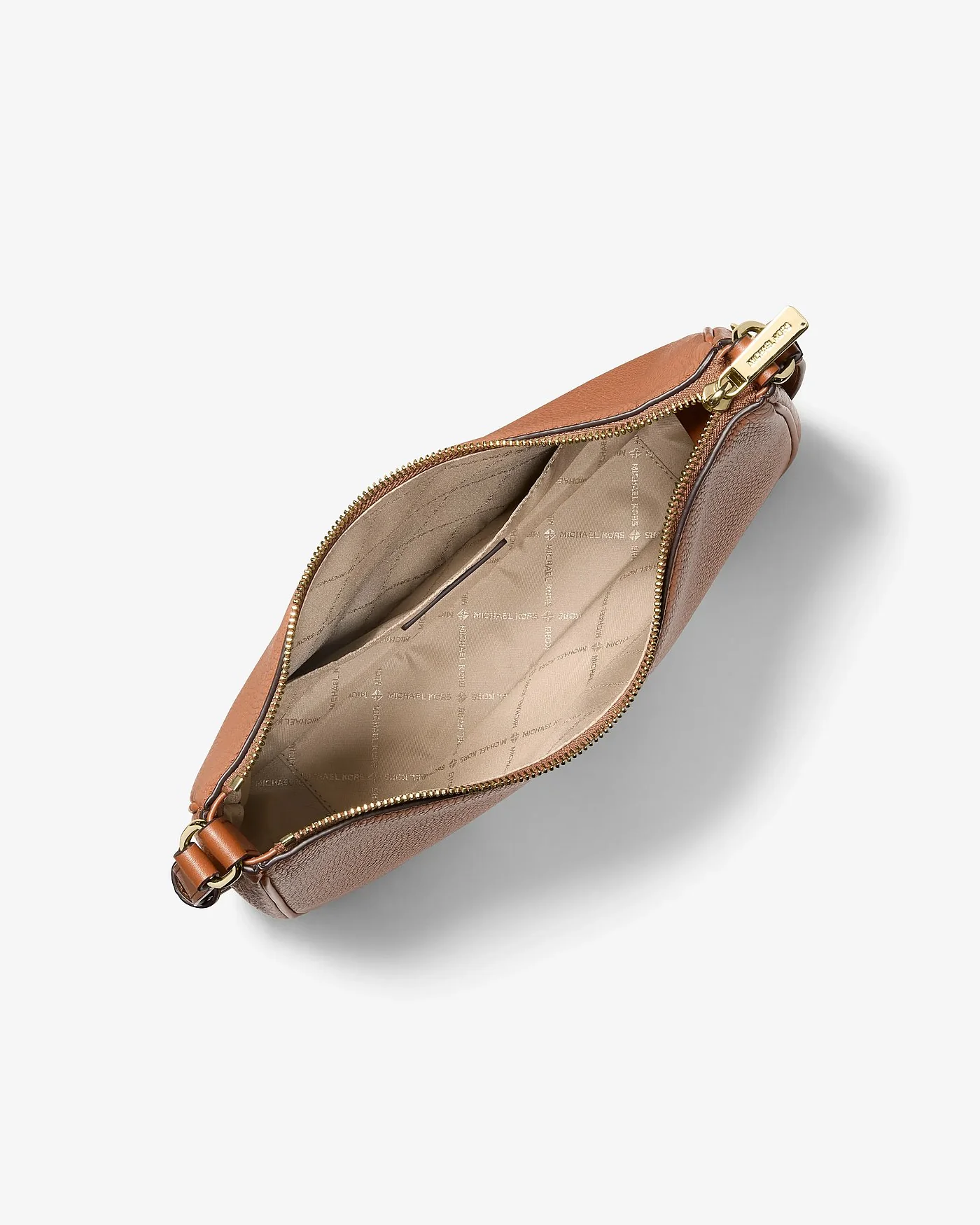 Сумка-мессенджер Michael Kors Nayla из зернёной кожи — 2