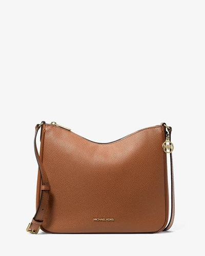 Сумка-мессенджер Michael Kors Nayla из зернёной кожи