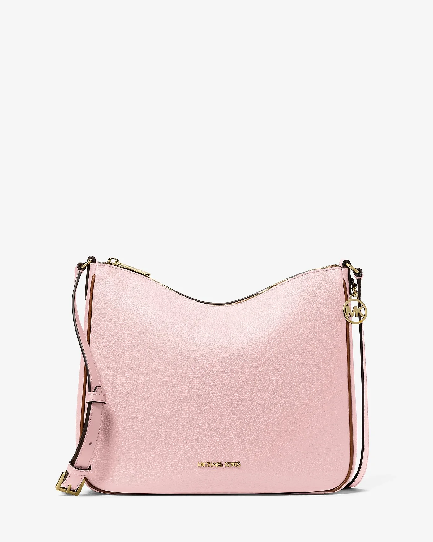 Сумка-мессенджер Michael Kors Nayla из зернёной кожи — 1