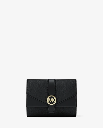 Кошелек Michael Kors Greenwich из кожи Saffiano