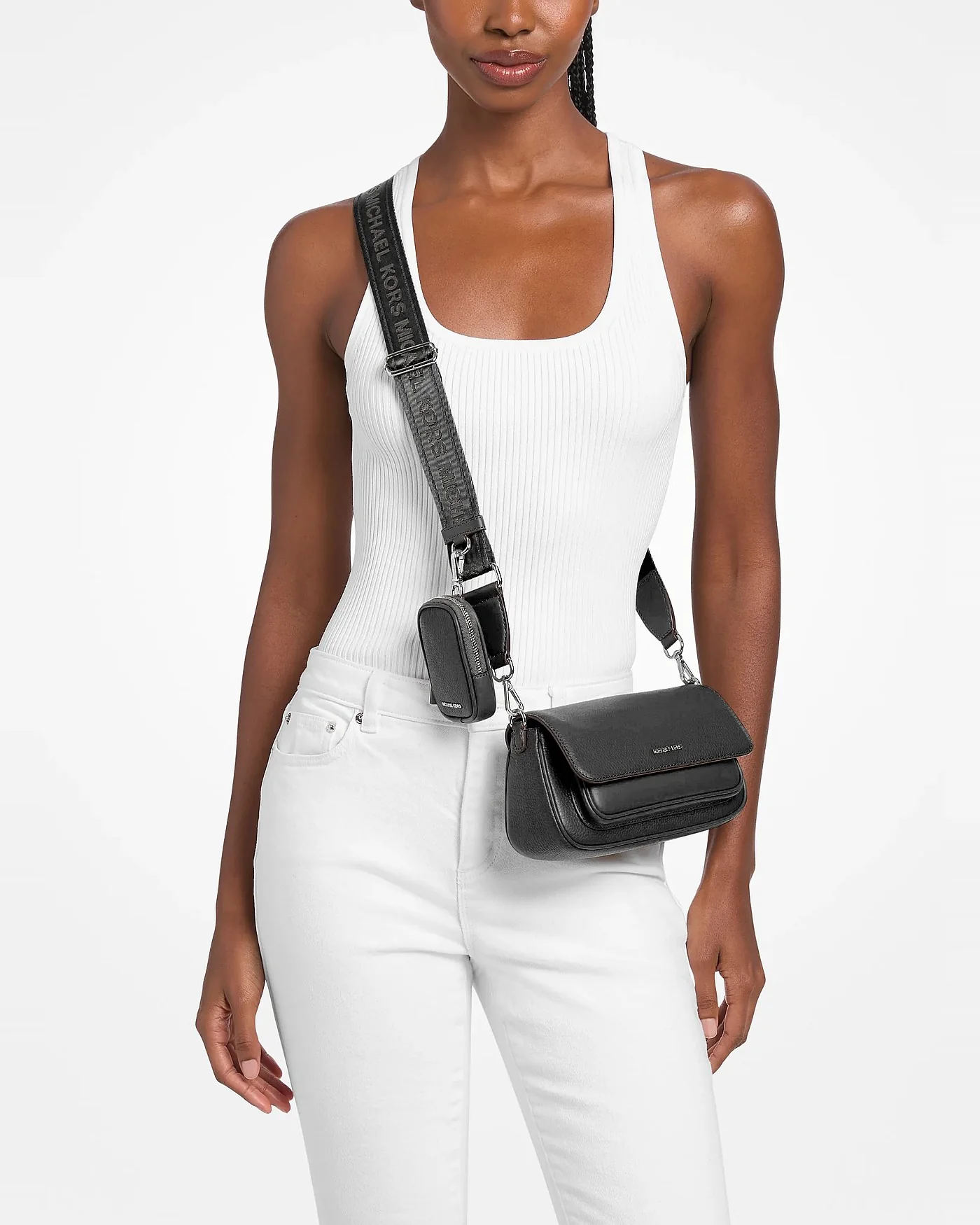 Сумка кроссбоди Michael Kors Jet Set Travel с чехлом — 4