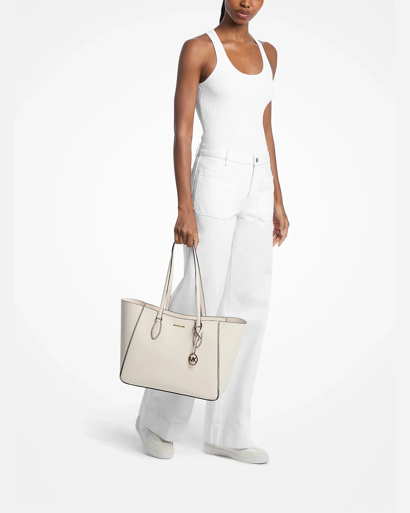Michael Kors сумка-тоут Jet Set Travel 3-в-1 с фирменным логотипом — 3