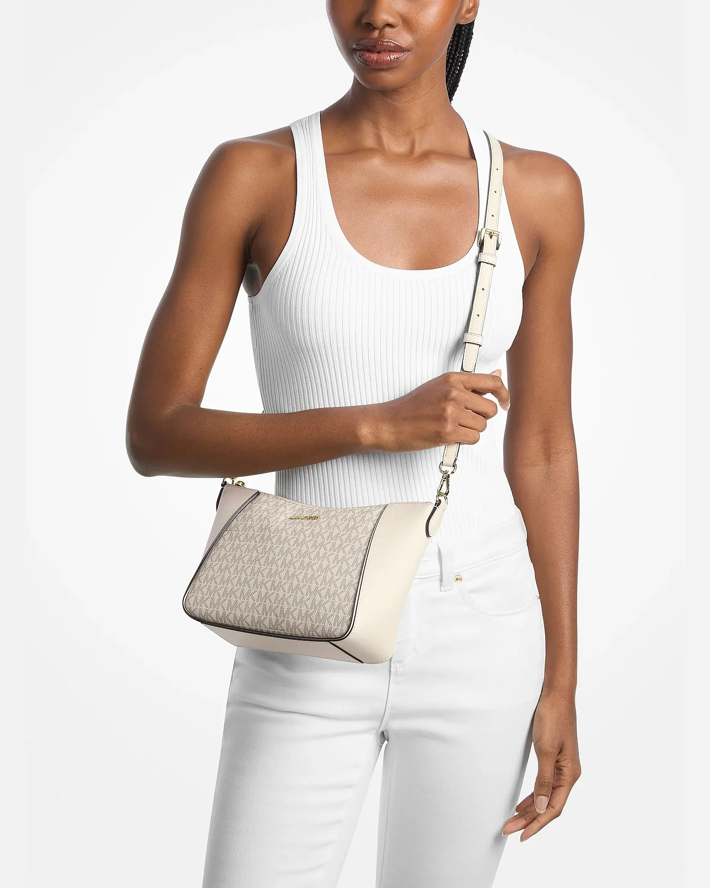 Michael Kors сумка-тоут Jet Set Travel 3-в-1 с фирменным логотипом — 4