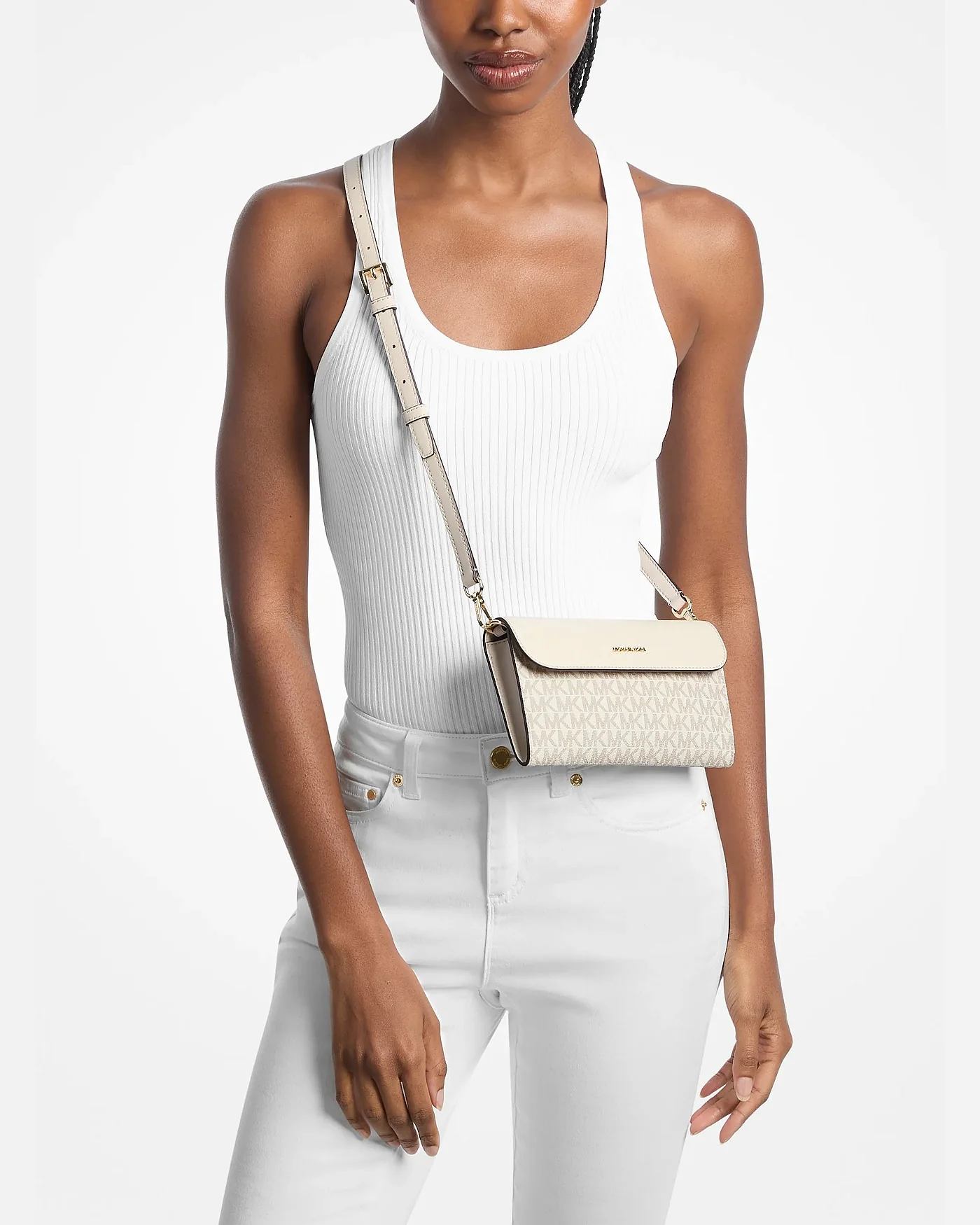 Michael Kors сумка-тоут Jet Set Travel 3-в-1 с фирменным логотипом — 5