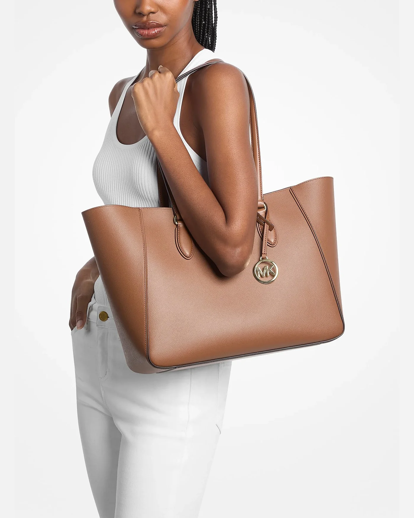 Michael Kors сумка-тоут Jet Set Travel 3-в-1 с фирменным логотипом — 3