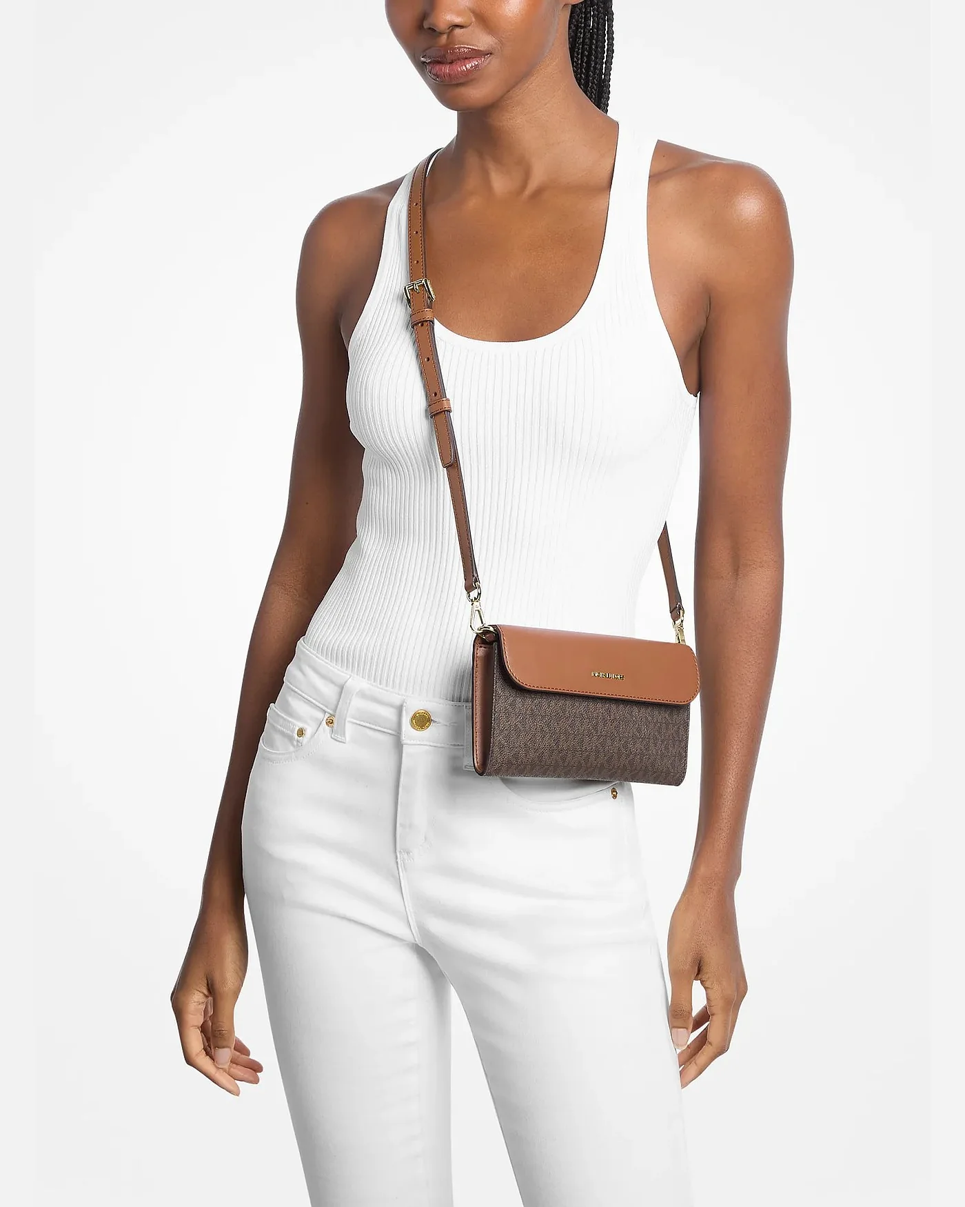 Michael Kors сумка-тоут Jet Set Travel 3-в-1 с фирменным логотипом — 5