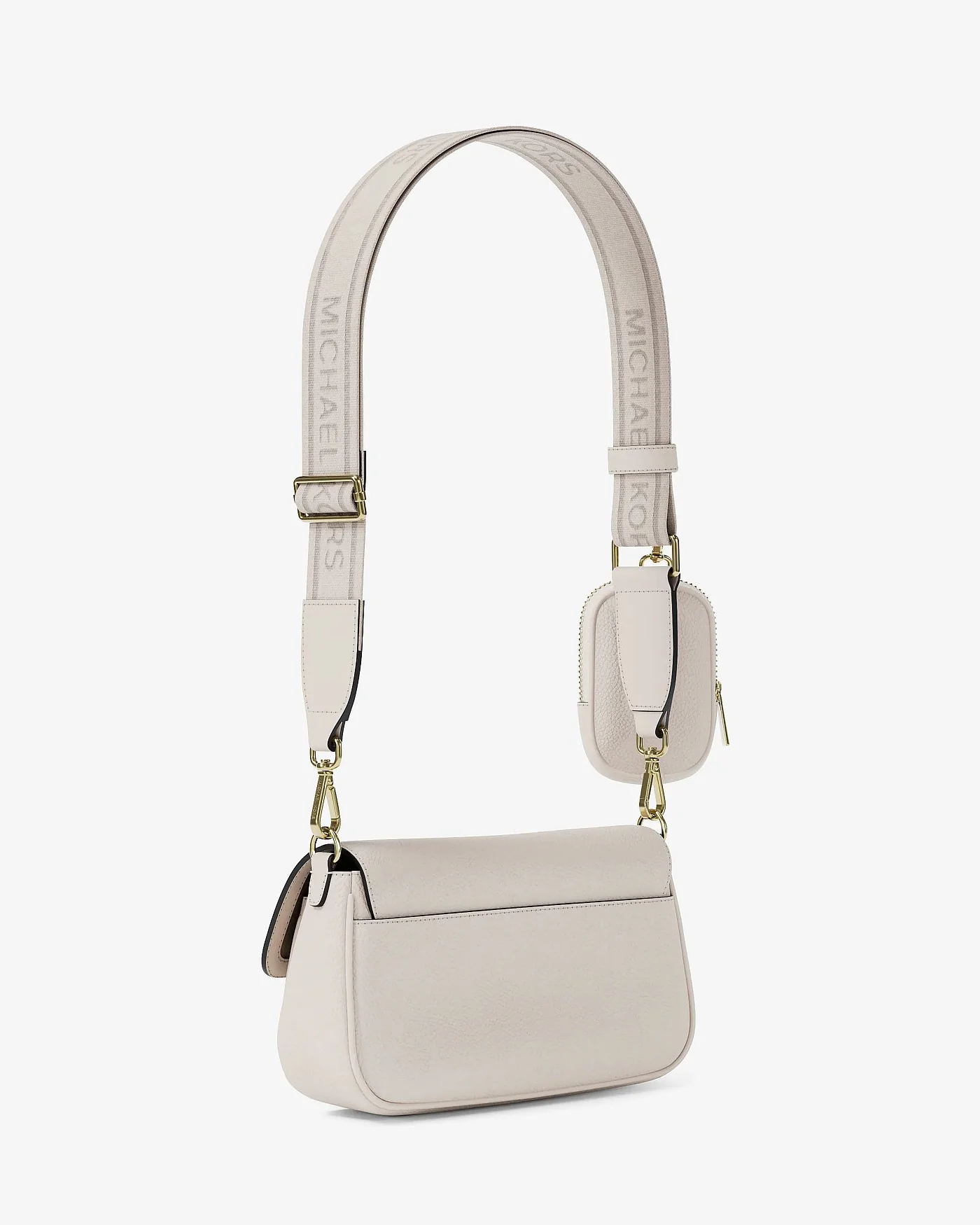 Michael Kors сумка-кроссбоди Jet Set Travel Small из зернистой кожи со съёмным чехлом — 3