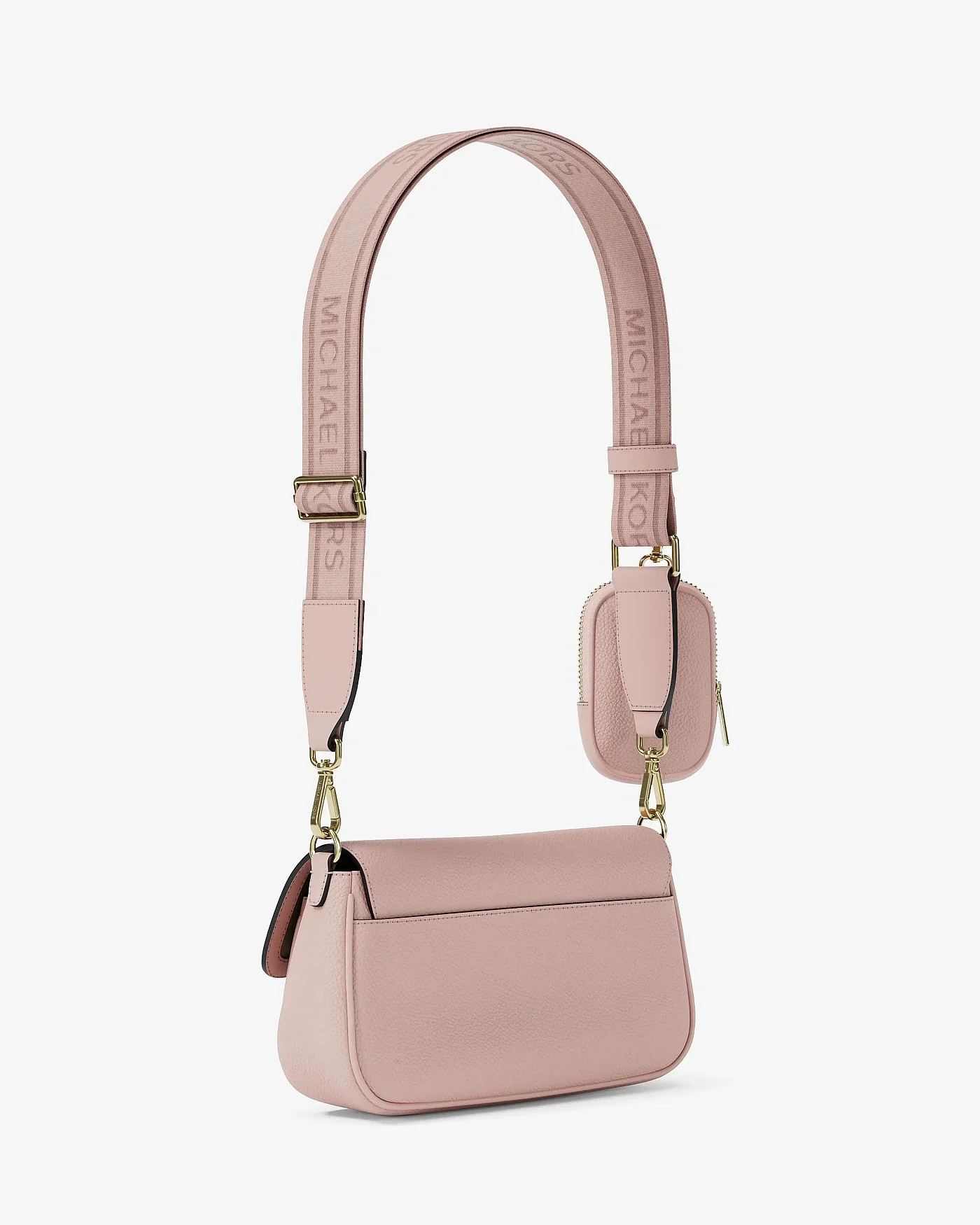 Michael Kors сумка-кроссбоди Jet Set Travel Small из зернистой кожи со съёмным чехлом — 3