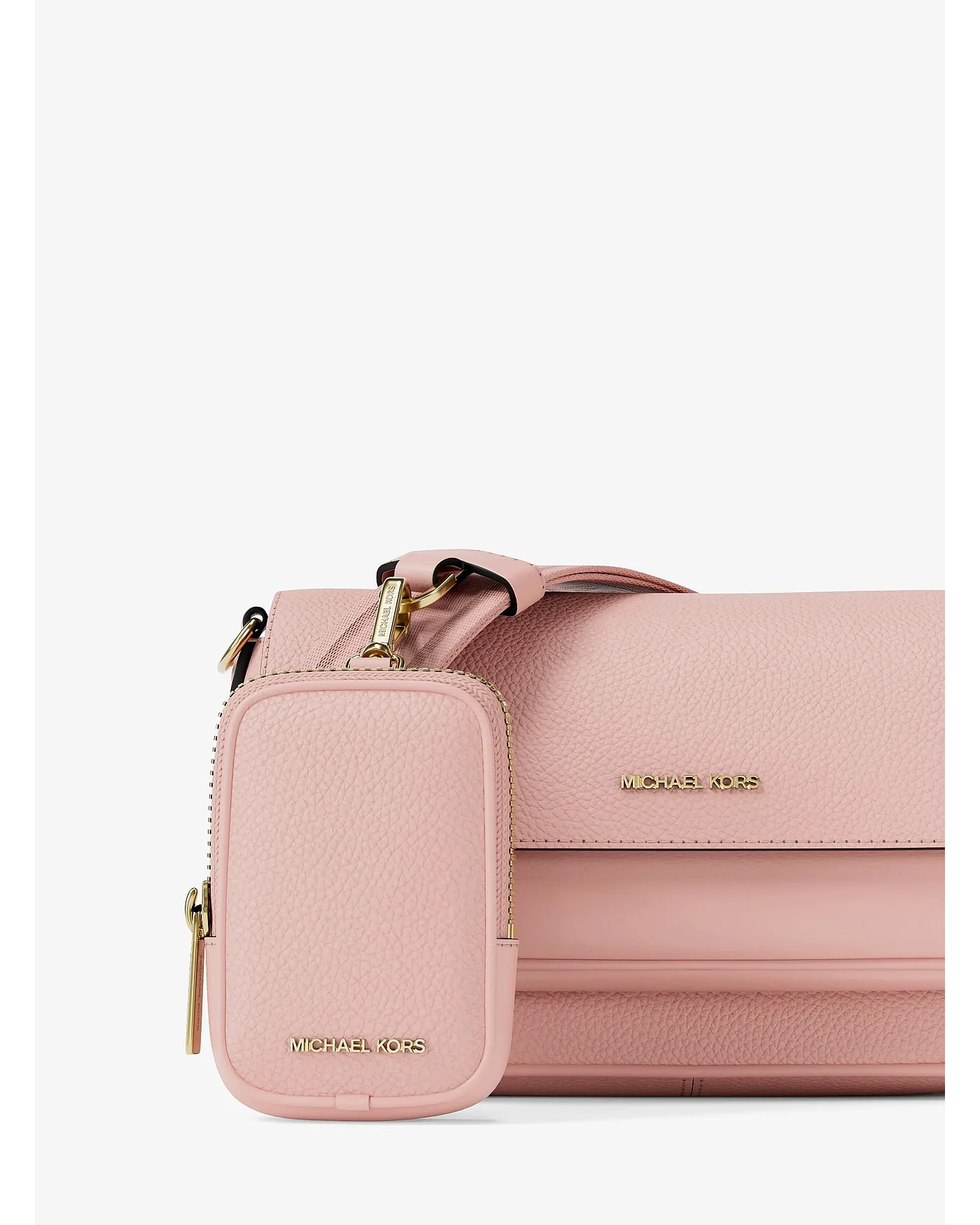 Michael Kors сумка-кроссбоди Jet Set Travel Small из зернистой кожи со съёмным чехлом — 6