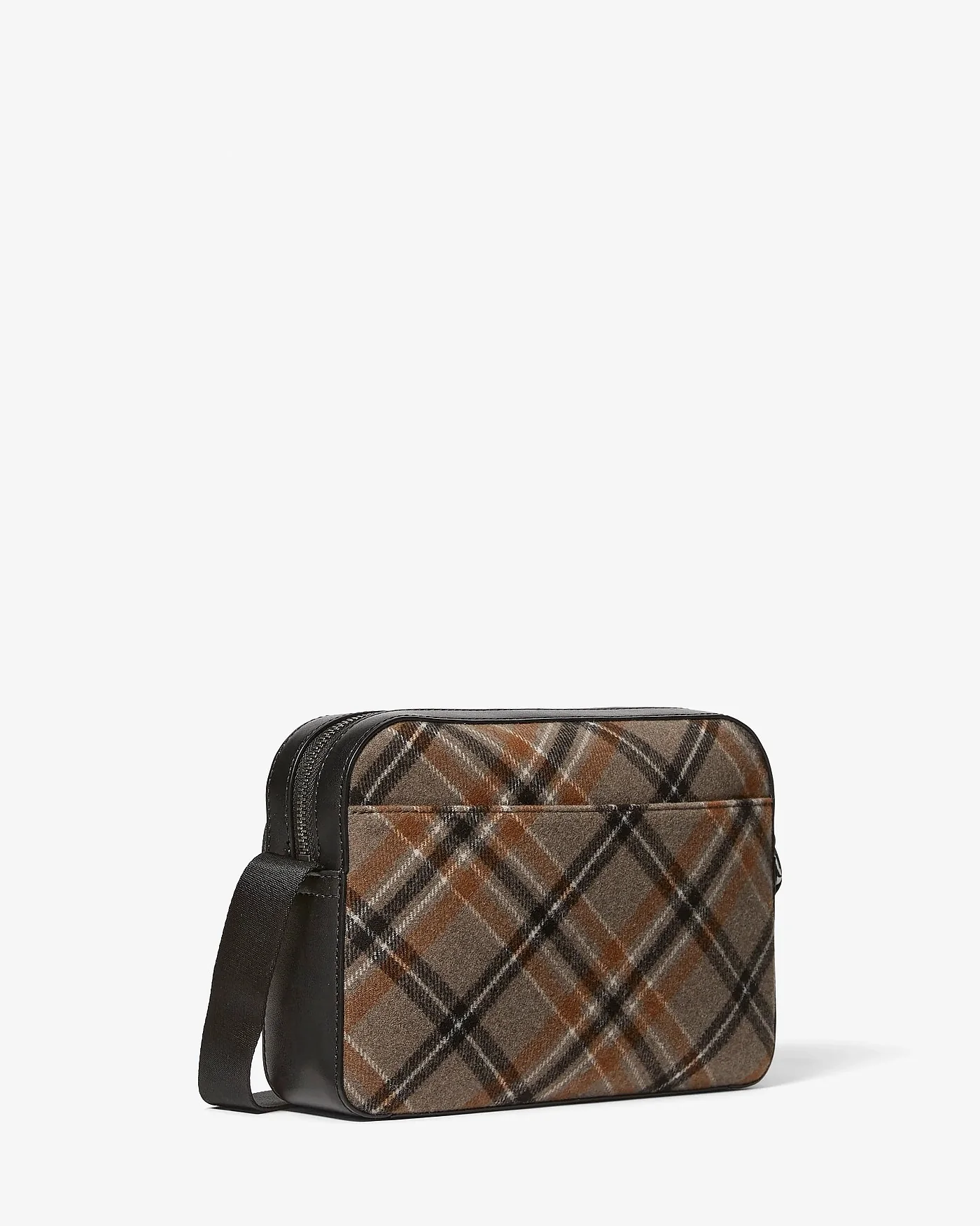 Сумка Cooper Flight Bag из шерсти в клетку — 3