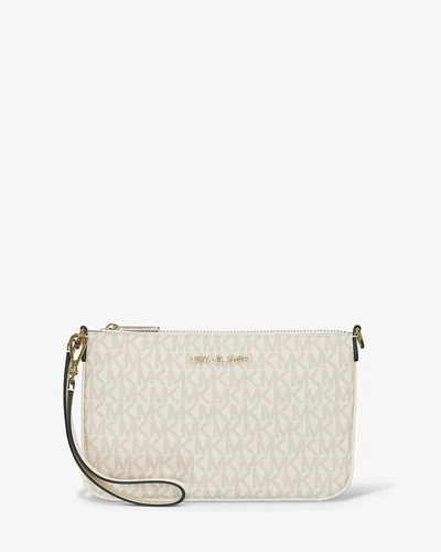 Michael Kors клатч Jet Set Small с фирменным лого-принтом