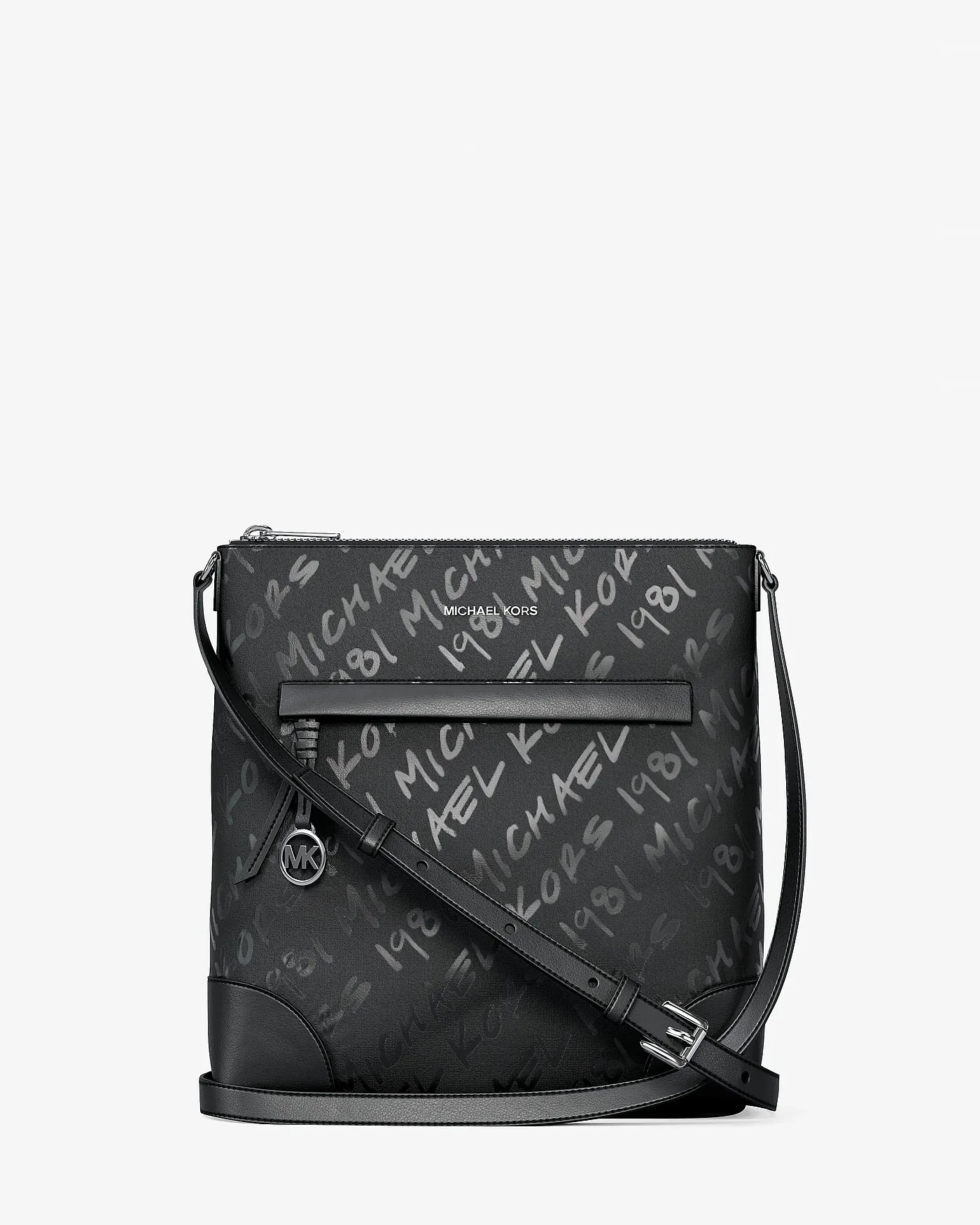 Сумка кроссбоди Michael Kors Prescott из нейлона с принтом — 1