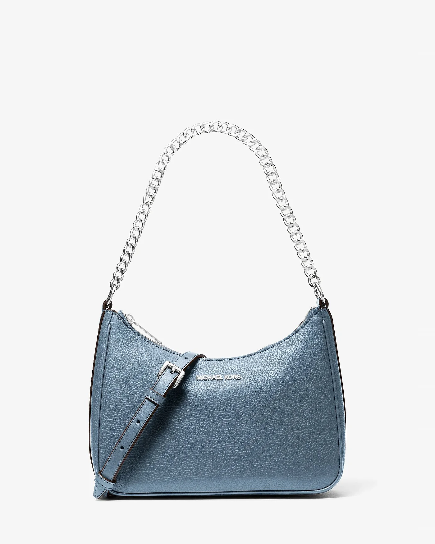 Сумка-кроссбоди Michael Kors Jet Set Large из зернёной кожи — 1