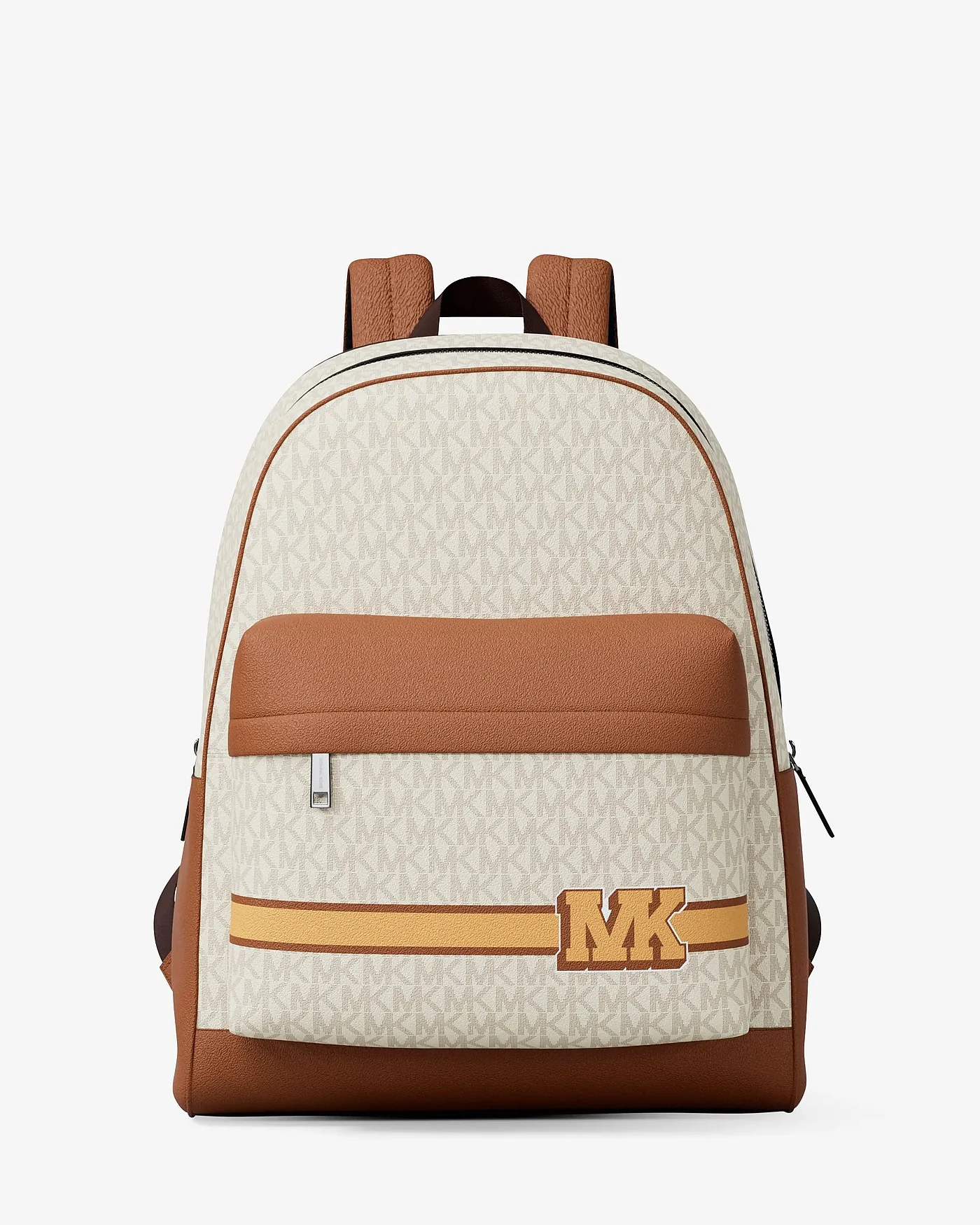 Рюкзак Michael Kors Pacey в полоску с логотипом и декоративной отделкой — 1