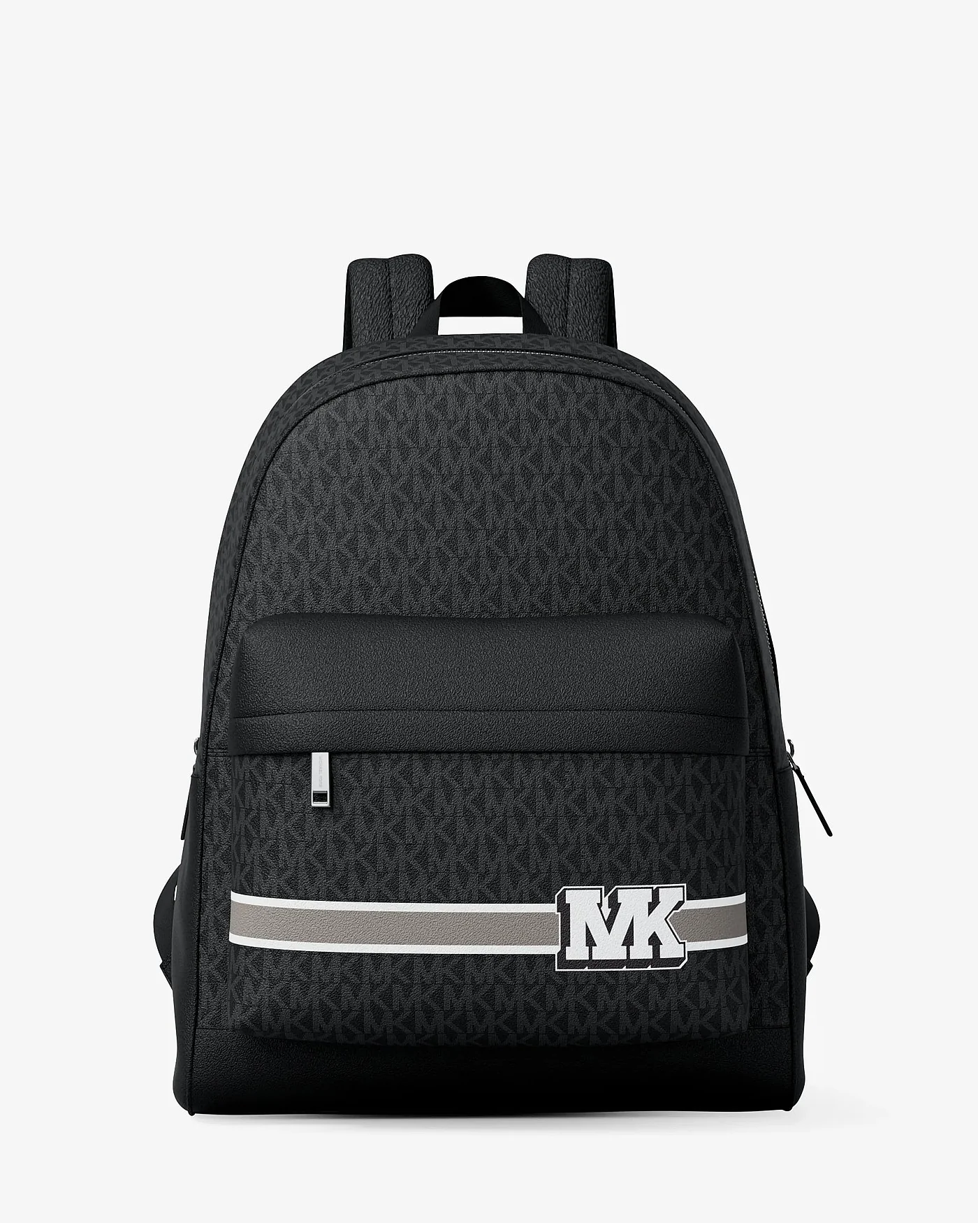 Рюкзак Michael Kors Pacey в полоску с логотипом и декоративной отделкой — 1