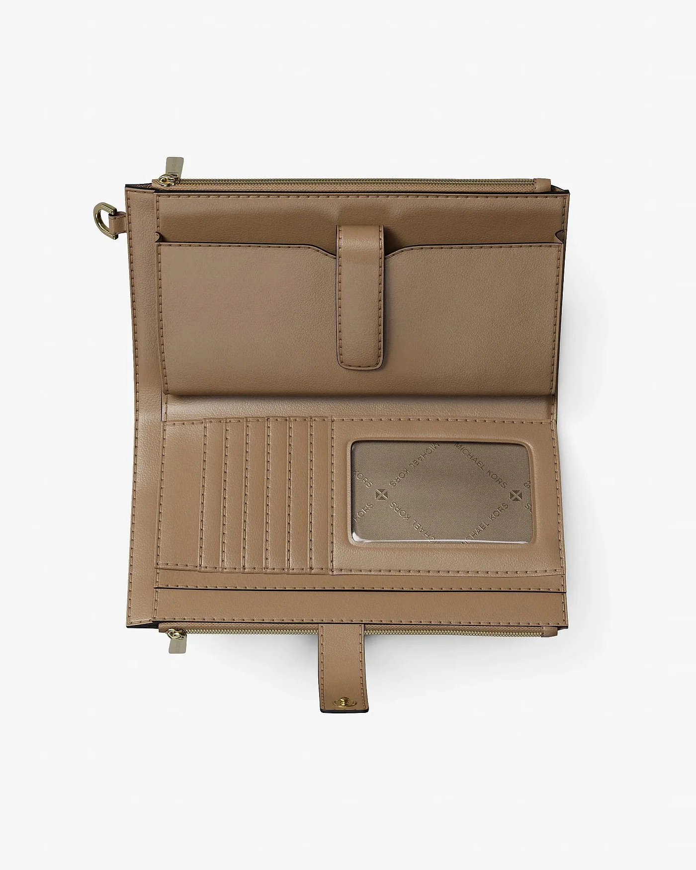 Кошелёк-браслет Michael Kors Jet Set Large с фирменным принтом — 2
