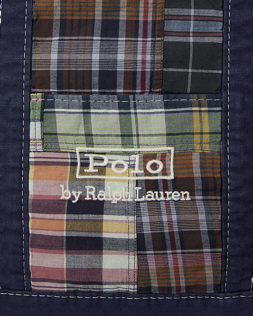 Сумка-тоут Ralph Lauren Patchwork Madras Tote — 5