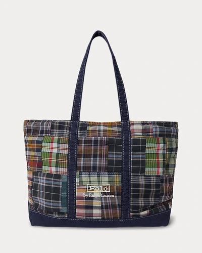 Сумка-тоут Ralph Lauren Patchwork Madras Tote