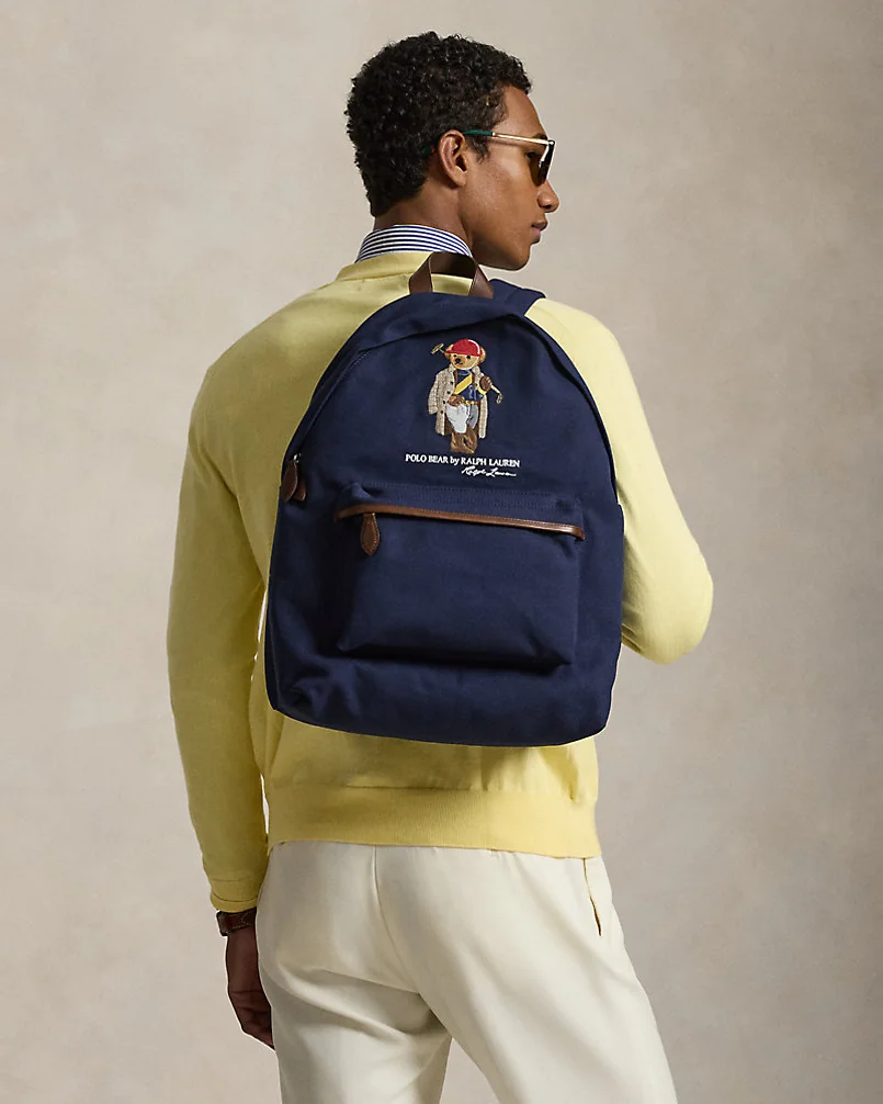 Рюкзак Ralph Lauren Polo Bear Canvas Backpack — 6