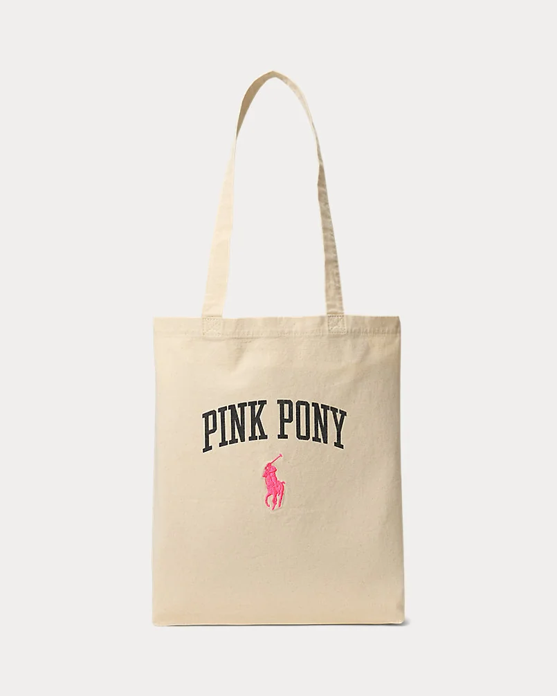 Холщовая сумка-шоппер Pink Pony — 1