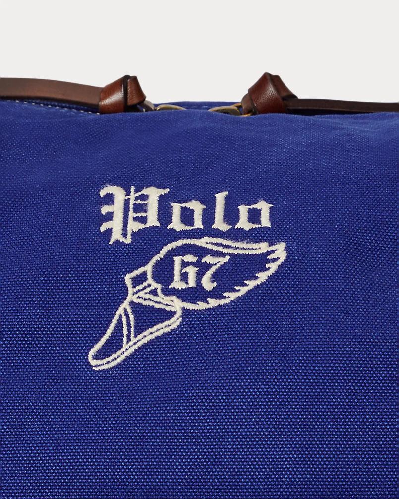 Сумка-дафл Ralph Lauren Embroidered Canvas Duffel — 5