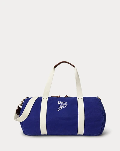 Сумка-дафл Ralph Lauren Embroidered Canvas Duffel