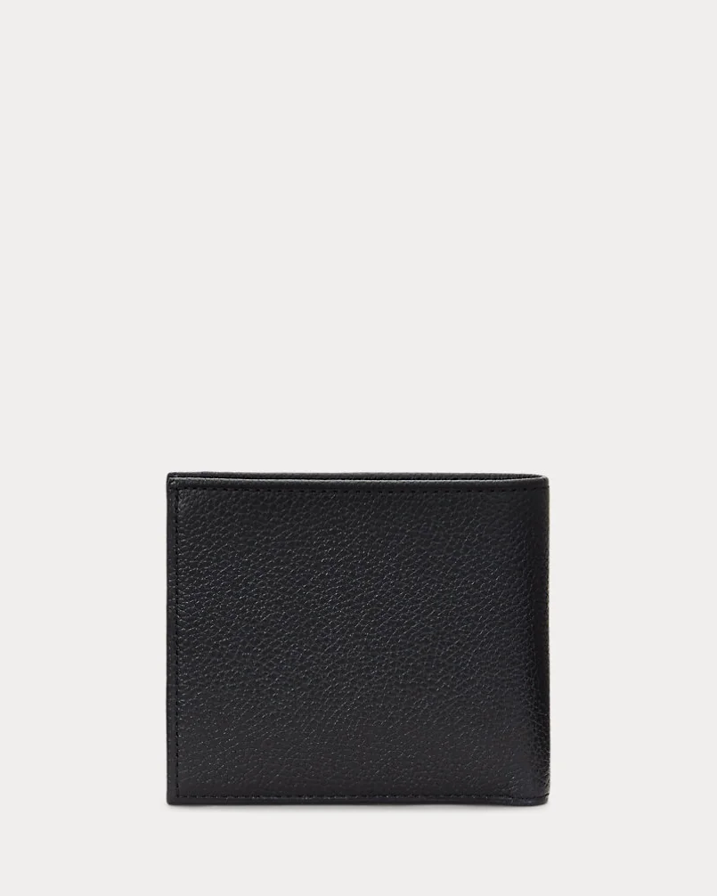 Кожаный бумажник Ralph Lauren с фактурной поверхностью — 2