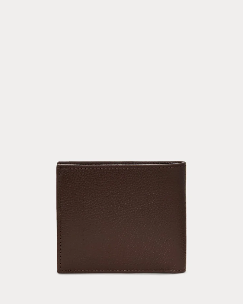 Кожаный бумажник Ralph Lauren с фактурной поверхностью — 2