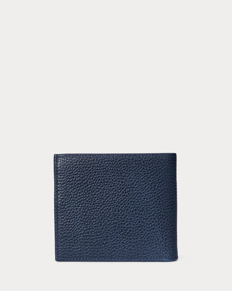 Кожаный бумажник Ralph Lauren с фактурной поверхностью — 2