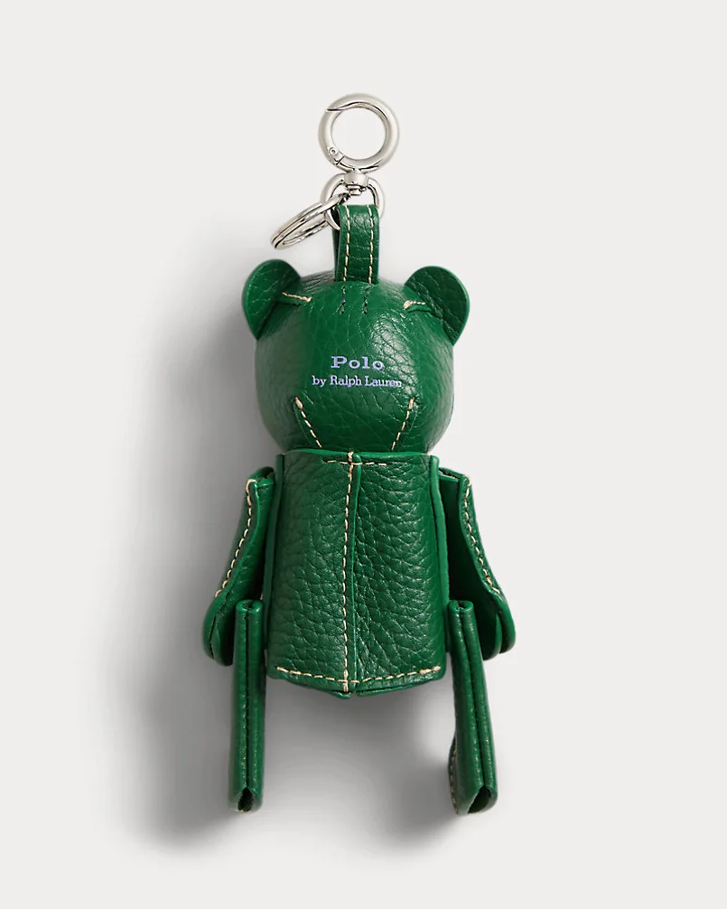 Кожаный брелок Polo Bear для сумки — 2