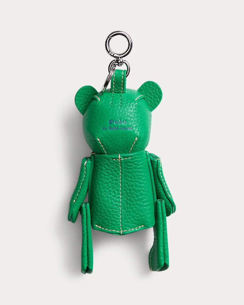 Кожаный брелок Polo Bear для сумки — 2