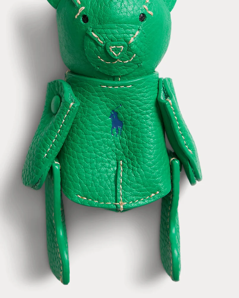 Кожаный брелок Polo Bear для сумки — 3