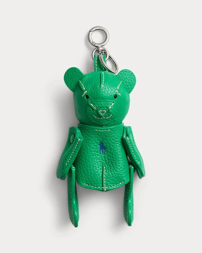 Кожаный брелок Polo Bear для сумки