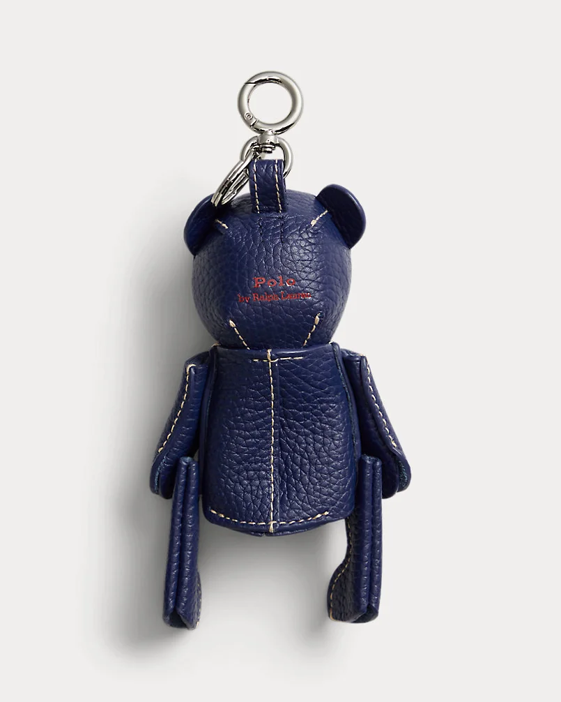 Кожаный брелок Polo Bear для сумки — 2
