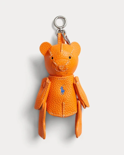 Кожаный брелок Polo Bear для сумки