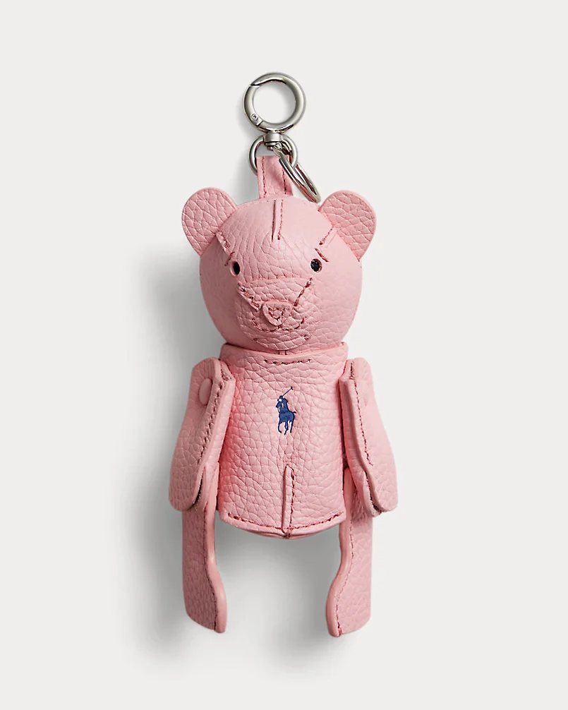 Кожаный брелок Polo Bear для сумки — 1
