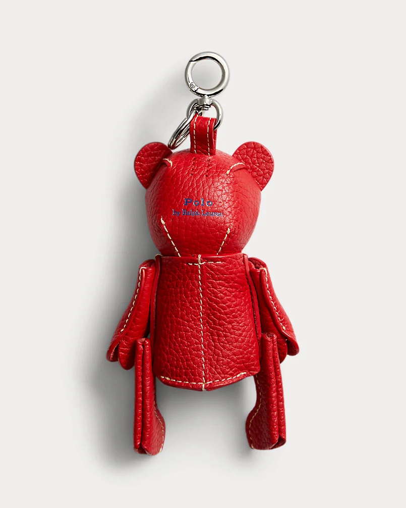 Кожаный брелок Polo Bear для сумки — 2