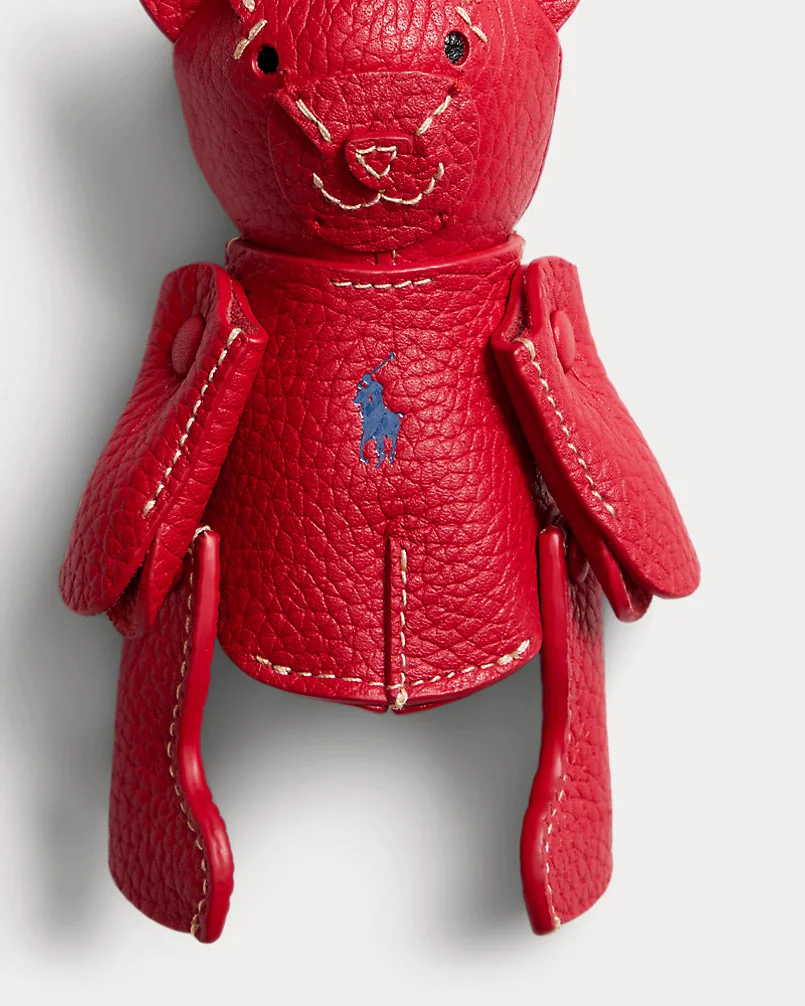 Кожаный брелок Polo Bear для сумки — 3