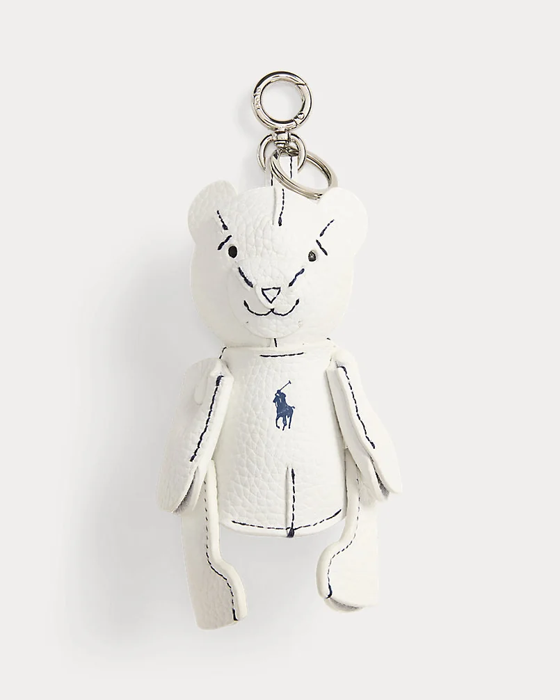 Кожаный брелок Polo Bear для сумки — 1