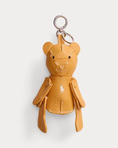 Кожаный брелок Polo Bear для сумки