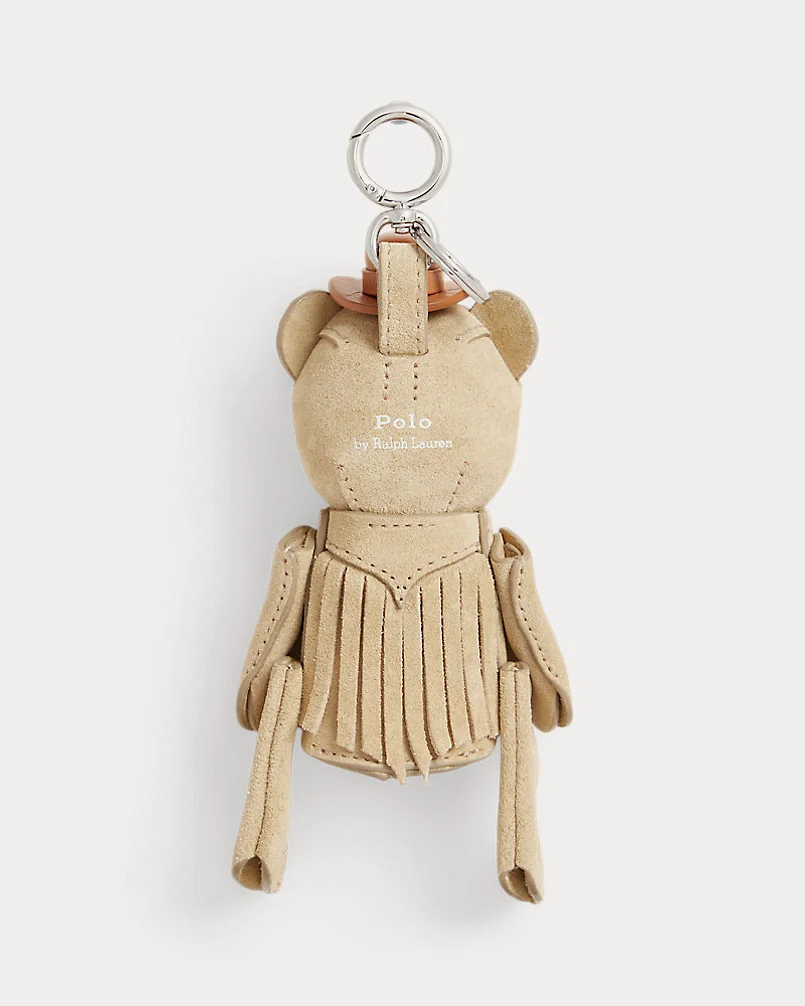 Кожаный брелок для сумки Ralph Lauren Polo Bear Western — 2