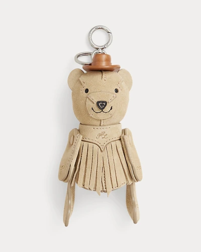 Кожаный брелок для сумки Ralph Lauren Polo Bear Western