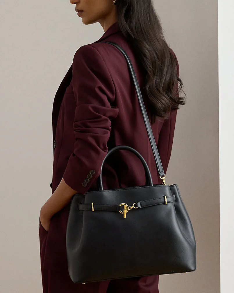 Сатчел Ralph Lauren Leather Large Blaike Satchel — 6